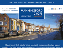 Tablet Screenshot of manningfordcroft.co.uk